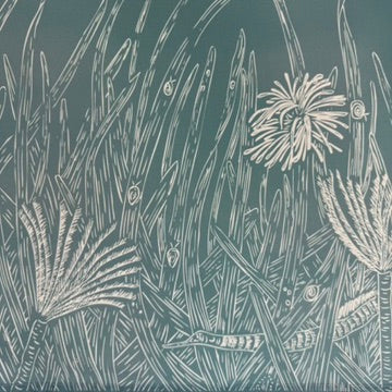 Sea Grass Meadow Tea Towel