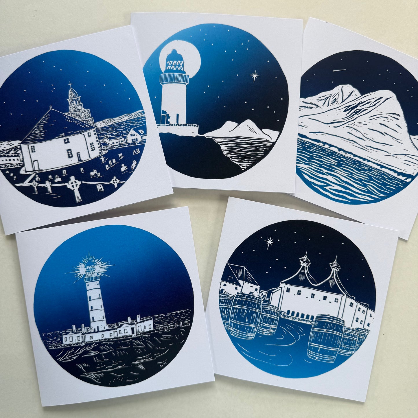 Islay Nights - 5 Digitally Printed Christmas Cards