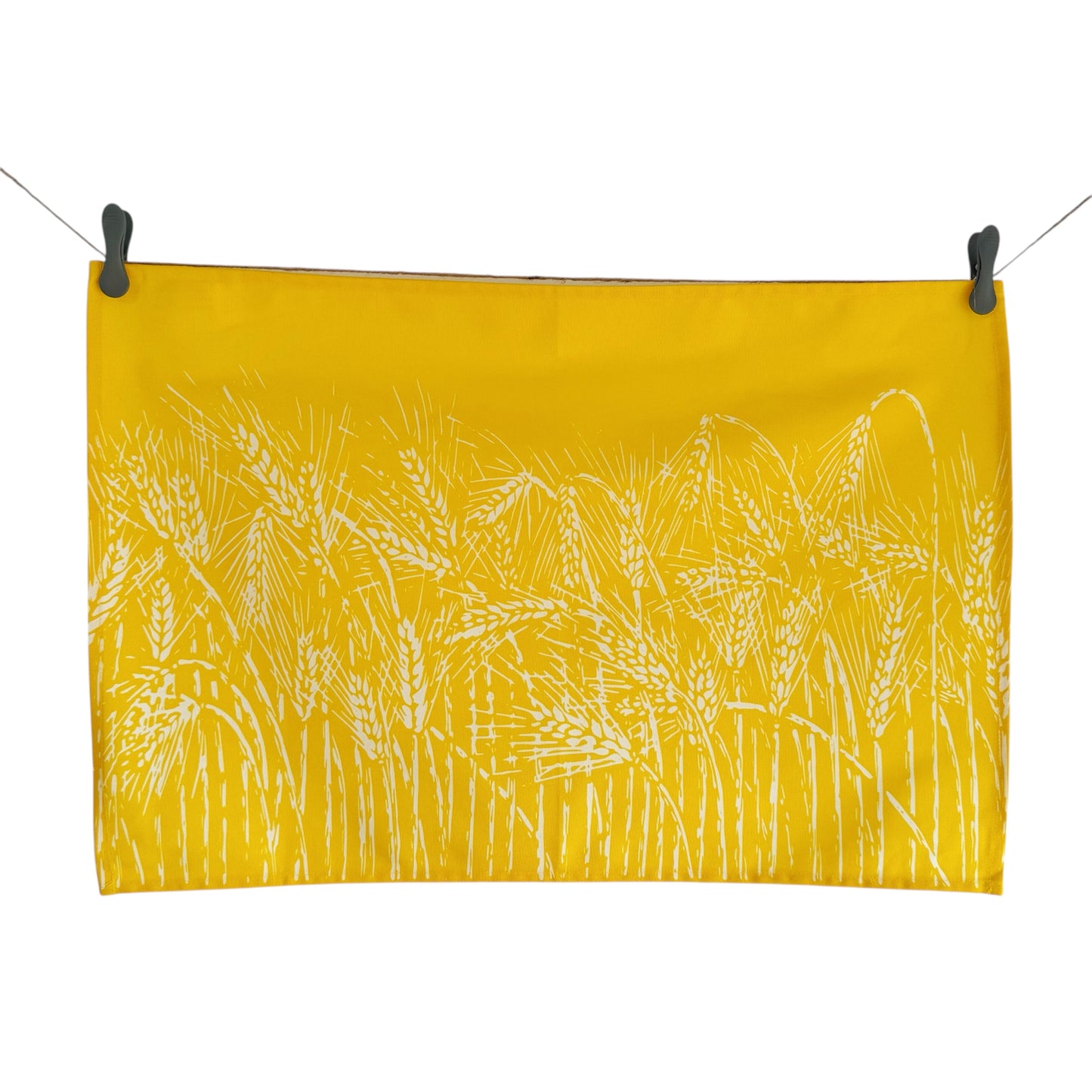 Field of Barley Tea Towel - Straw