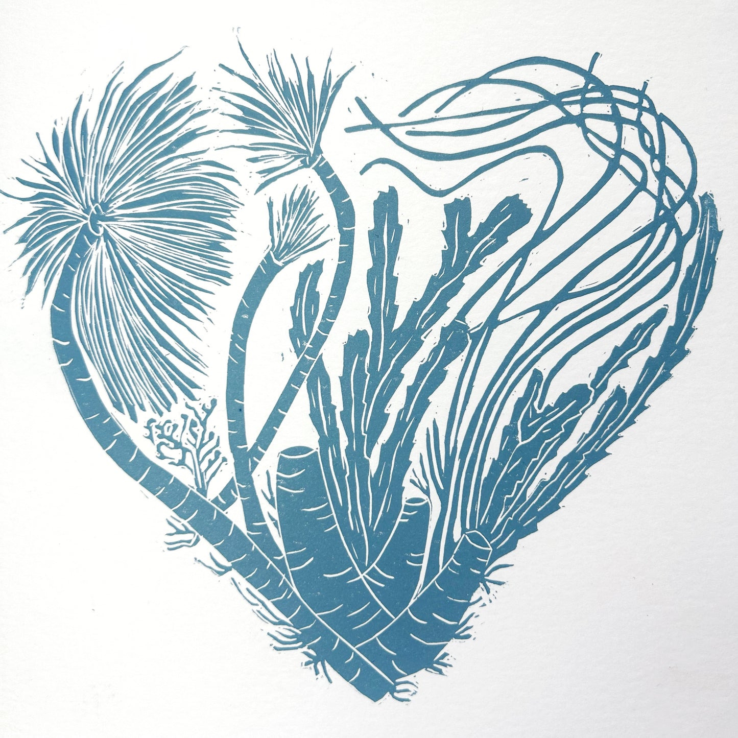 Underwater Love Handprinted Card