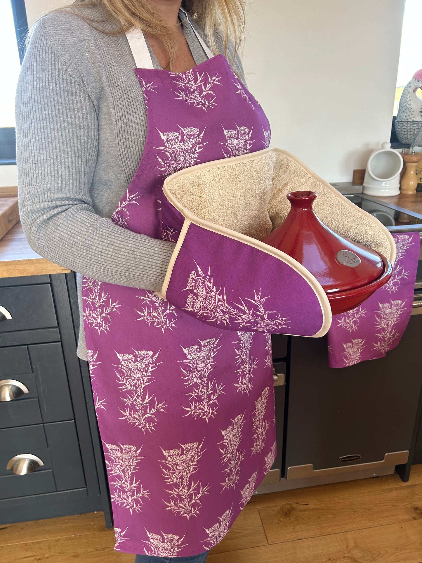 Spear Thistle Apron