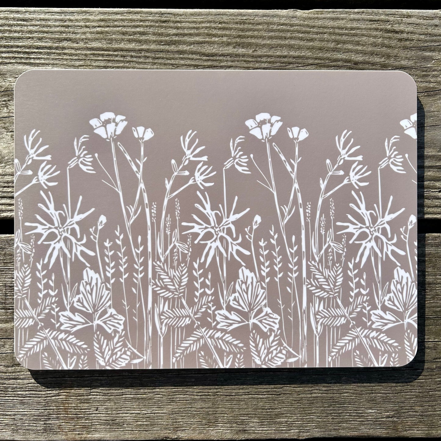 Wet Meadow Placemat - Stone