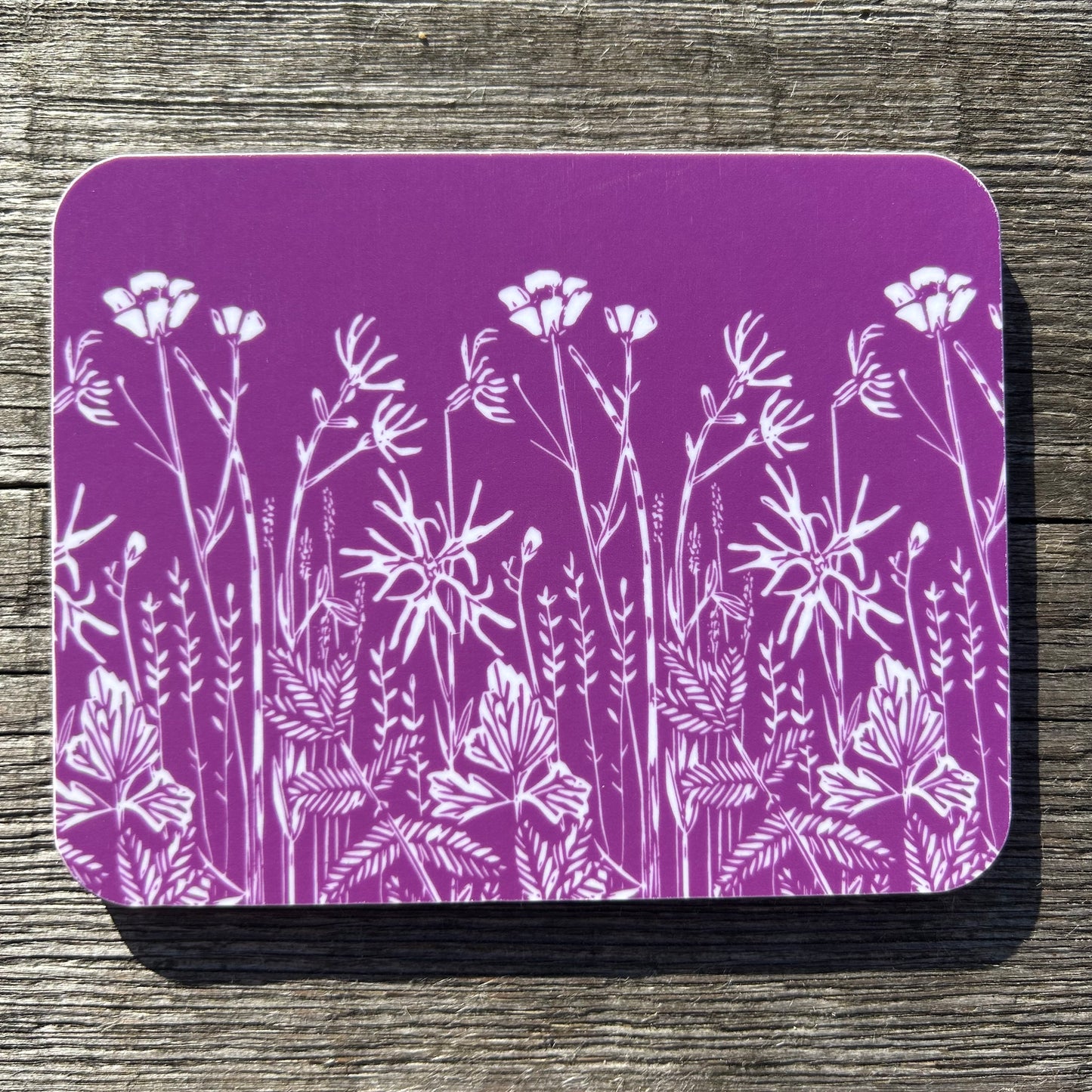 Wet Meadow Coaster - Purple