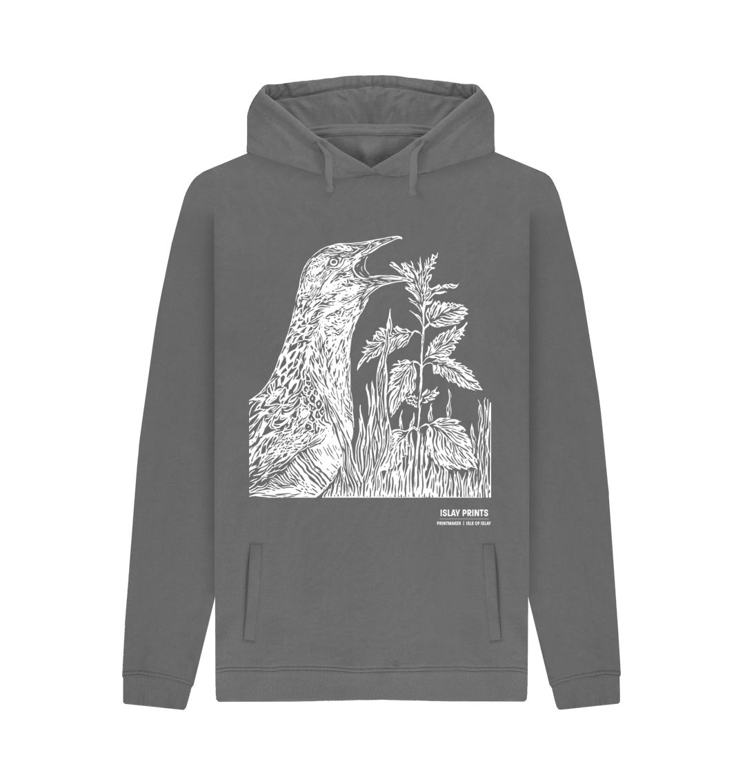 Slate Grey Men's Corncrake Hoodie