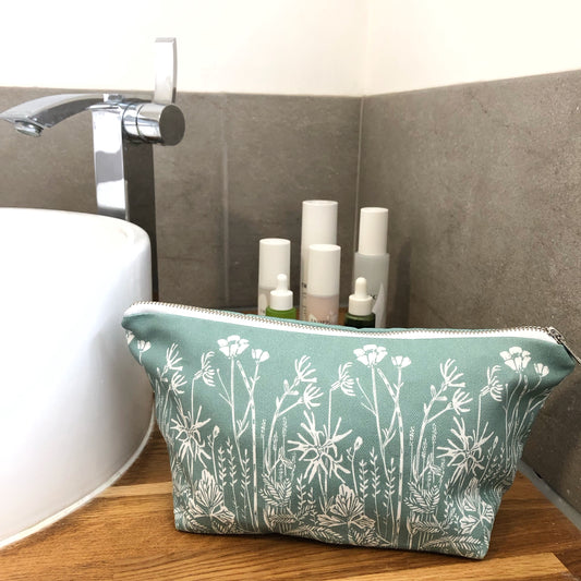 Duck Egg Wet Meadow Wash Bag