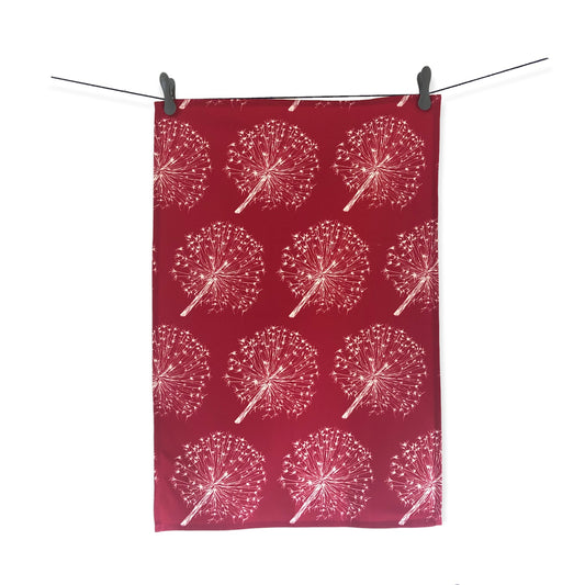 Allium Cristophii Tea Towel