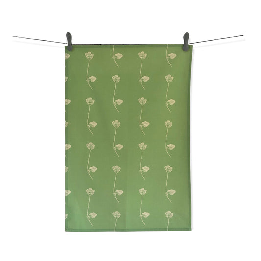 Grass of Parnassus Tea Towel - Wildflowers of Islay