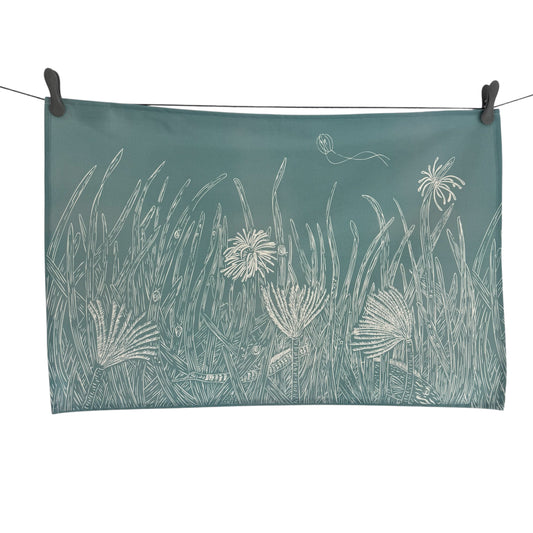 Sea Grass Meadow Tea Towel