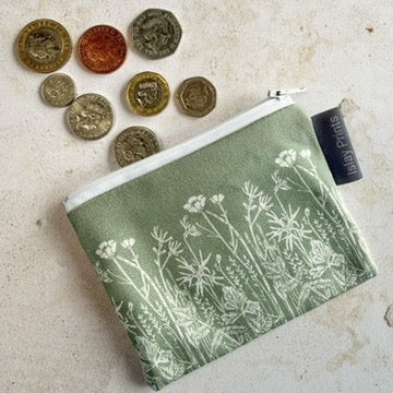 Green Meadow Small Zipped Pouch