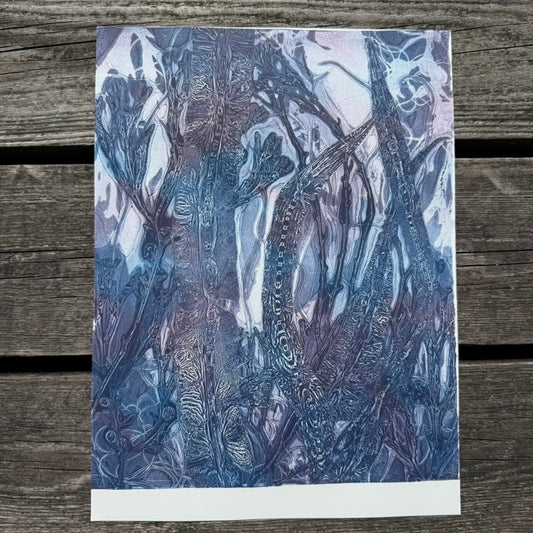 Beneath the Waves - Original Unique Monoprint, Isle of Islay (xiii)
