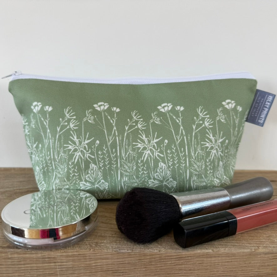 Wet Meadow Make Up Bag - Sage Green