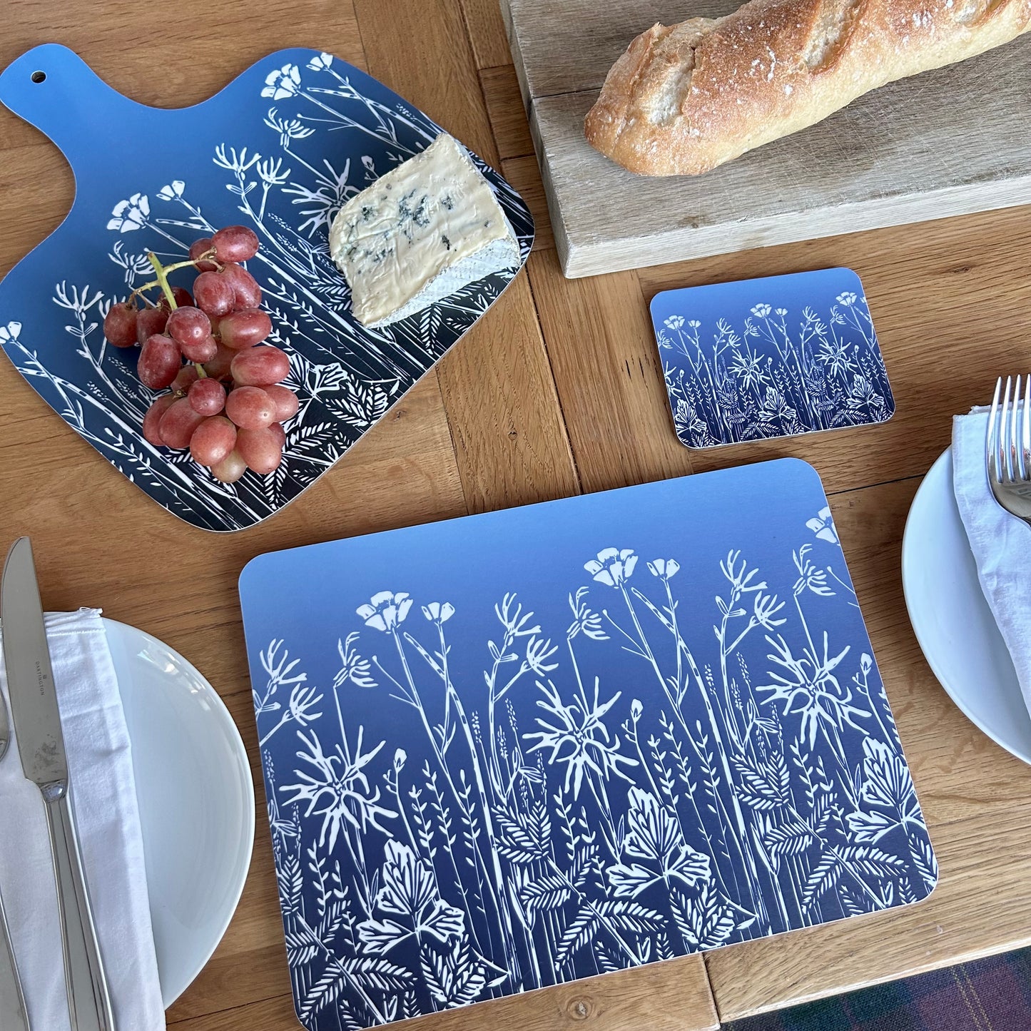 Wet Meadow Coaster - Blue