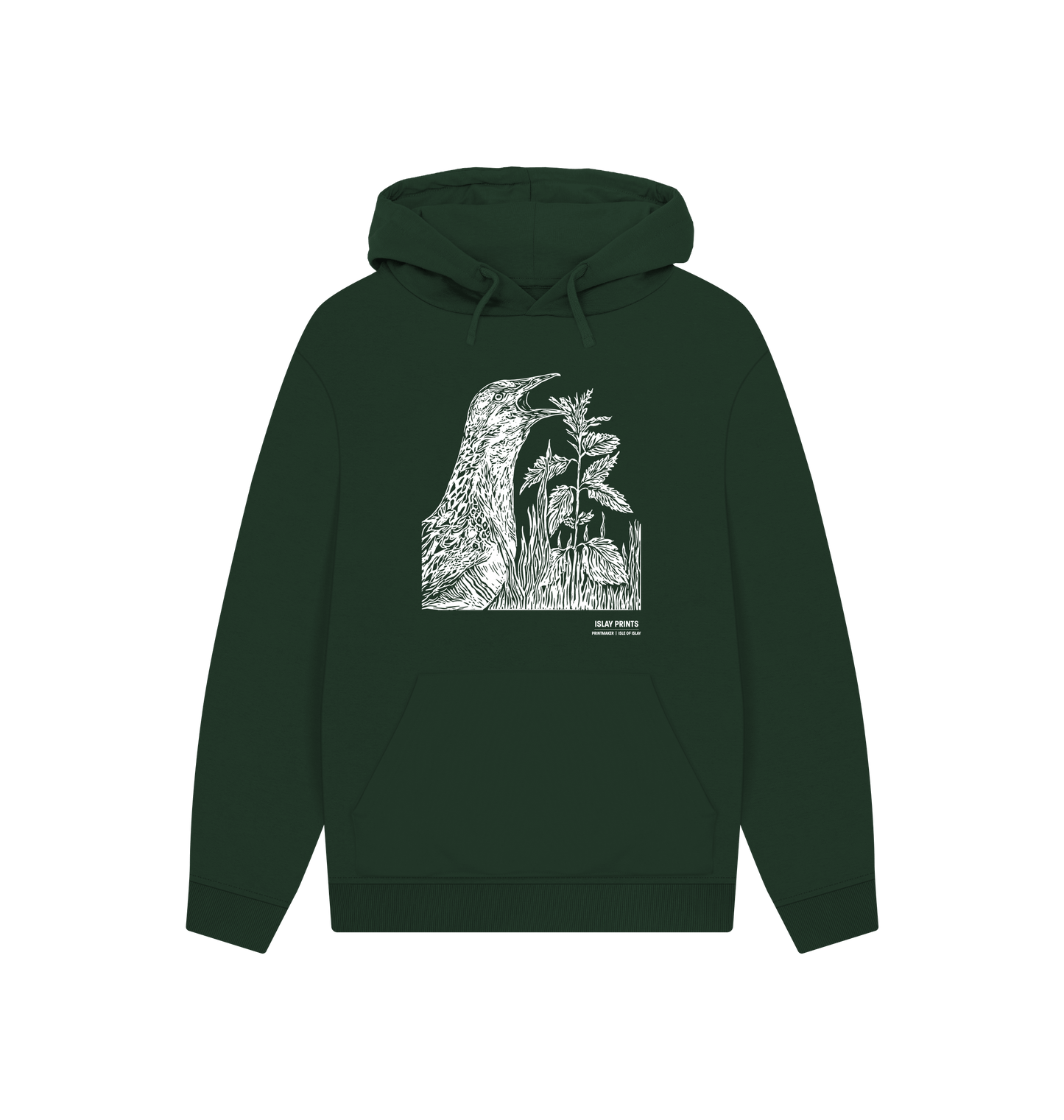 Evergreen Printed Hoody Front