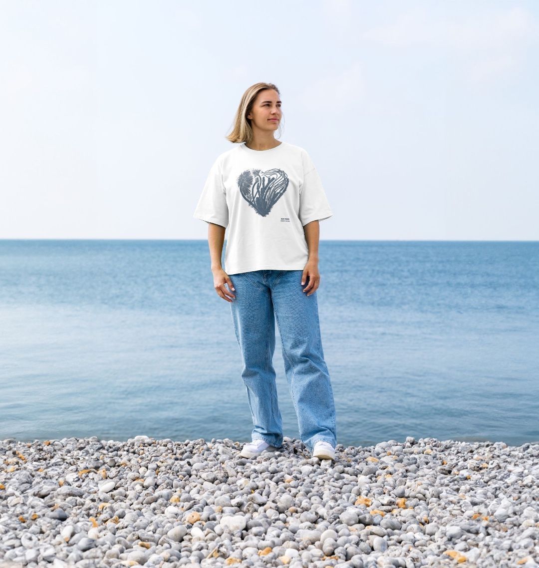Women's Over Sized Underwater Love T-Shirt