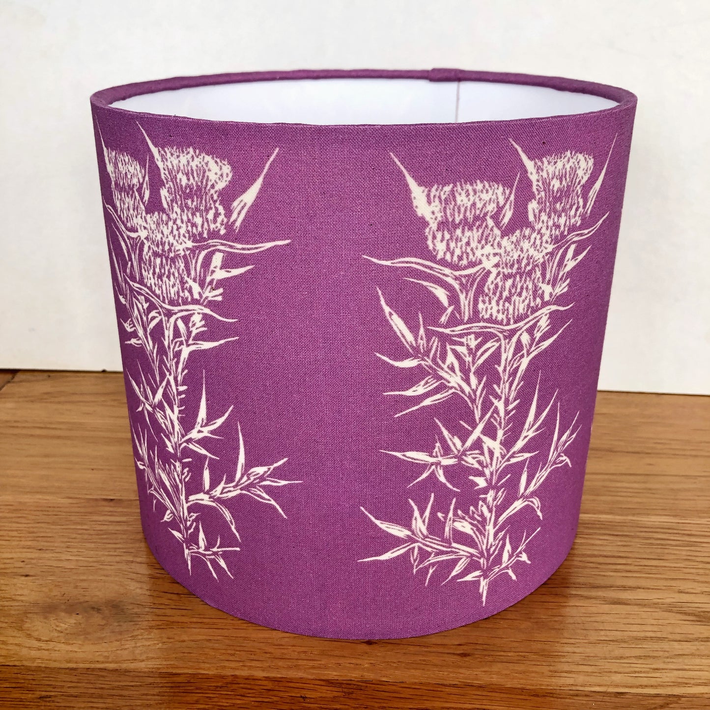 Thistle Lampshade - handmade
